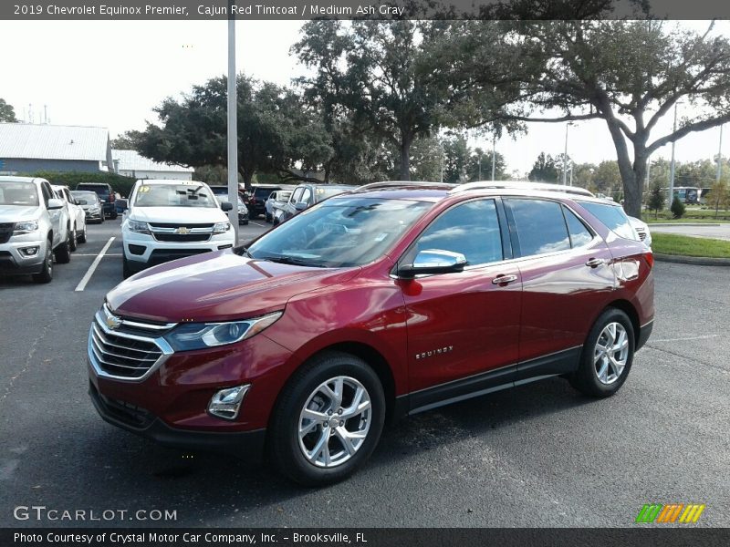 Cajun Red Tintcoat / Medium Ash Gray 2019 Chevrolet Equinox Premier