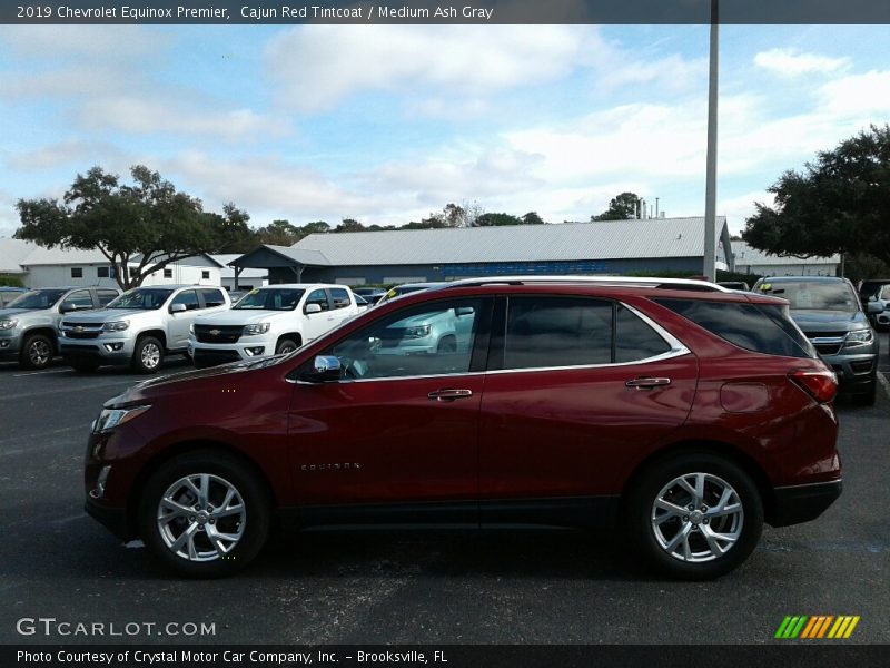 Cajun Red Tintcoat / Medium Ash Gray 2019 Chevrolet Equinox Premier