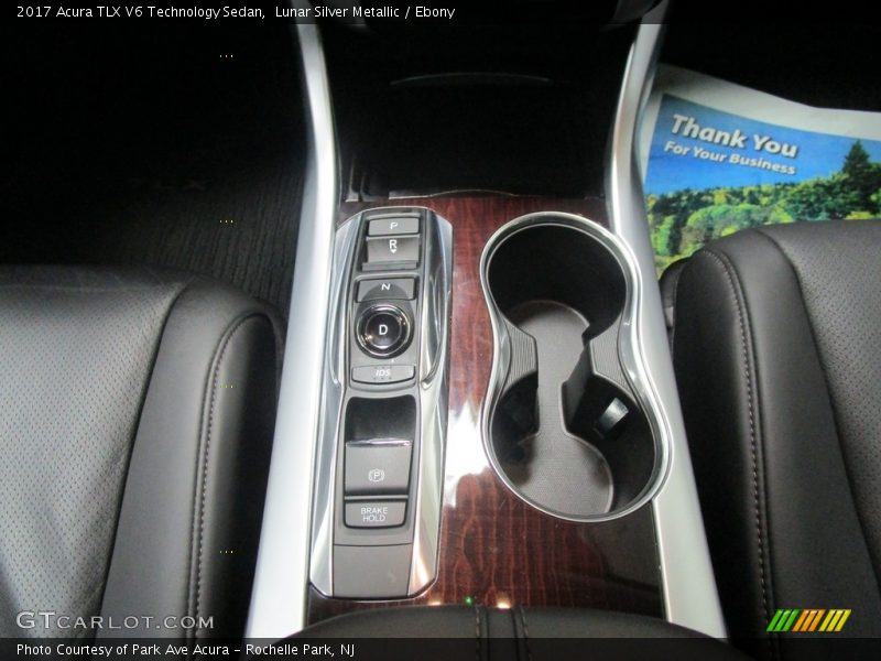 Lunar Silver Metallic / Ebony 2017 Acura TLX V6 Technology Sedan