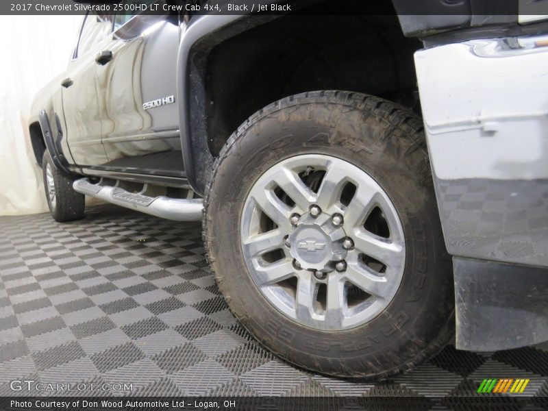 Black / Jet Black 2017 Chevrolet Silverado 2500HD LT Crew Cab 4x4