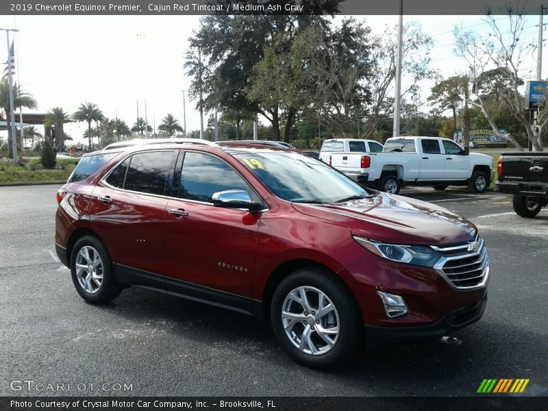 Cajun Red Tintcoat / Medium Ash Gray 2019 Chevrolet Equinox Premier