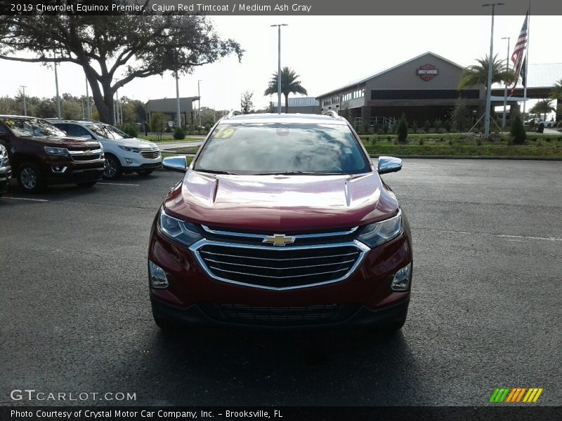Cajun Red Tintcoat / Medium Ash Gray 2019 Chevrolet Equinox Premier