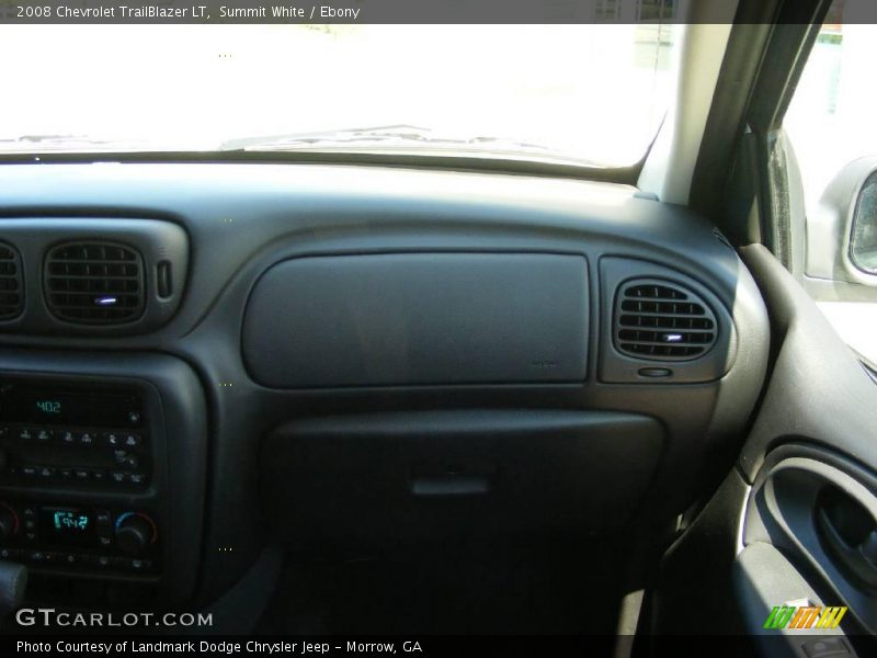 Summit White / Ebony 2008 Chevrolet TrailBlazer LT