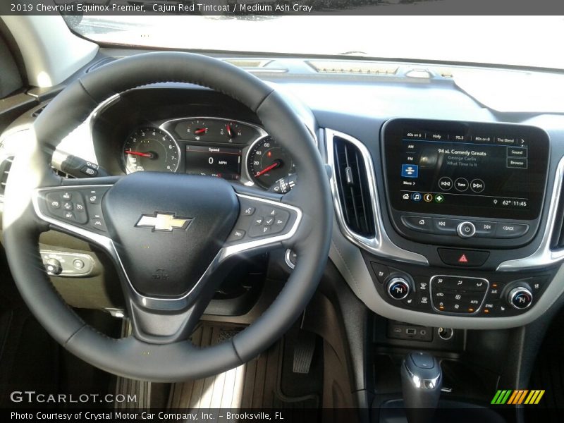 Cajun Red Tintcoat / Medium Ash Gray 2019 Chevrolet Equinox Premier
