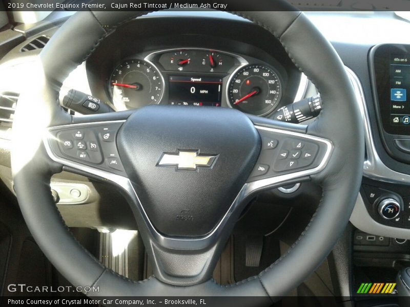 Cajun Red Tintcoat / Medium Ash Gray 2019 Chevrolet Equinox Premier