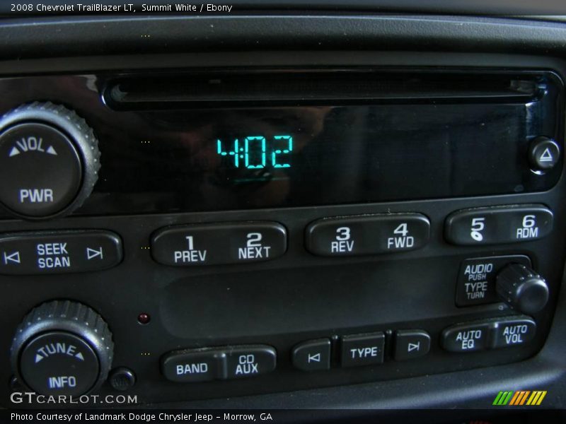 Summit White / Ebony 2008 Chevrolet TrailBlazer LT