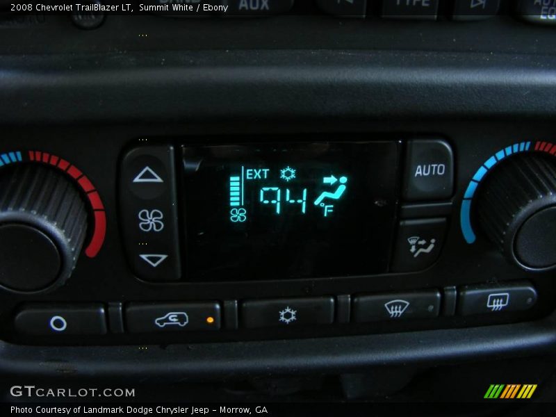 Summit White / Ebony 2008 Chevrolet TrailBlazer LT