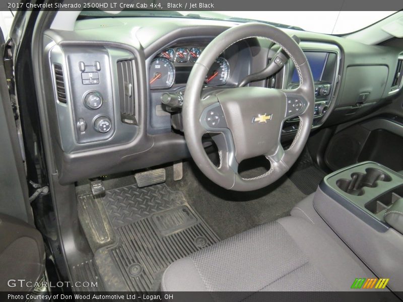 Black / Jet Black 2017 Chevrolet Silverado 2500HD LT Crew Cab 4x4