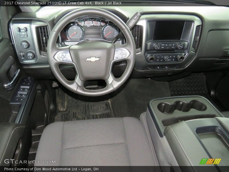 Black / Jet Black 2017 Chevrolet Silverado 2500HD LT Crew Cab 4x4