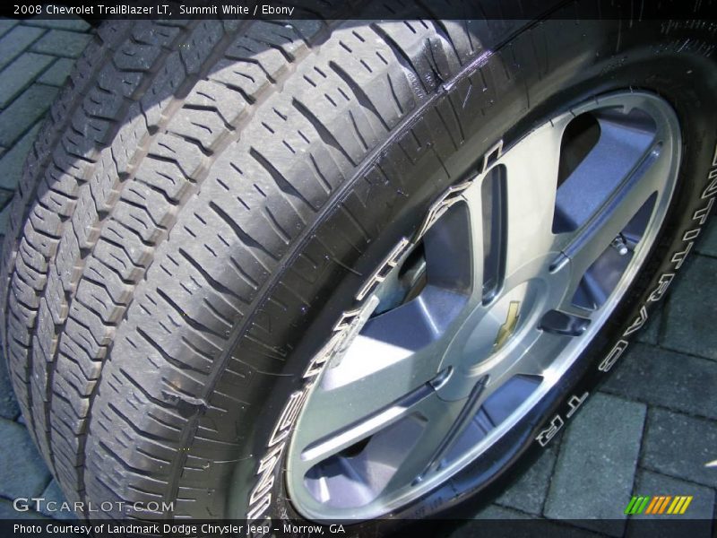 Summit White / Ebony 2008 Chevrolet TrailBlazer LT
