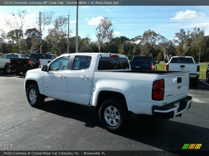 Summit White / Jet Black/Dark Ash 2019 Chevrolet Colorado WT Crew Cab