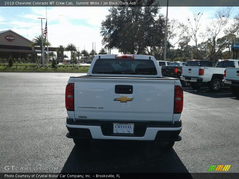 Summit White / Jet Black/Dark Ash 2019 Chevrolet Colorado WT Crew Cab