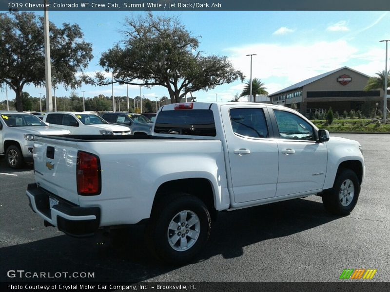Summit White / Jet Black/Dark Ash 2019 Chevrolet Colorado WT Crew Cab