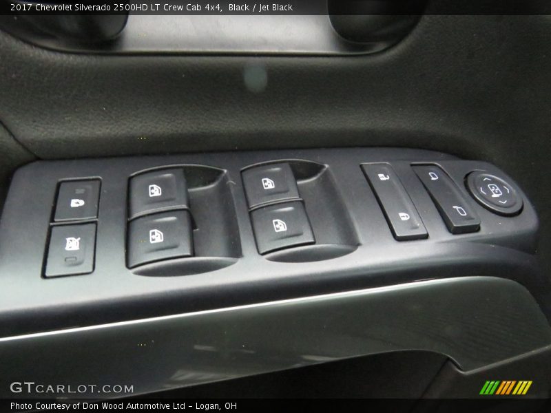 Black / Jet Black 2017 Chevrolet Silverado 2500HD LT Crew Cab 4x4