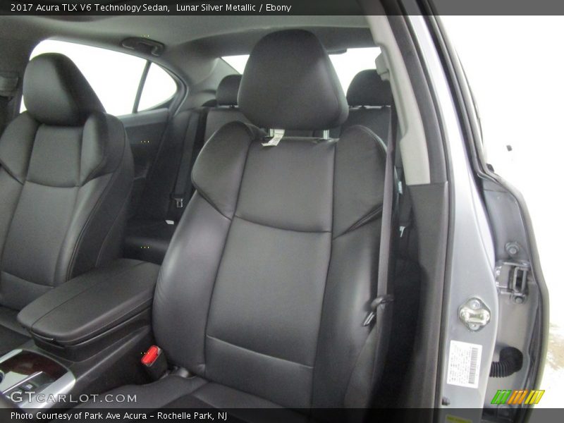Lunar Silver Metallic / Ebony 2017 Acura TLX V6 Technology Sedan