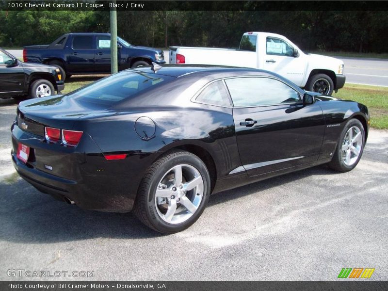 Black / Gray 2010 Chevrolet Camaro LT Coupe