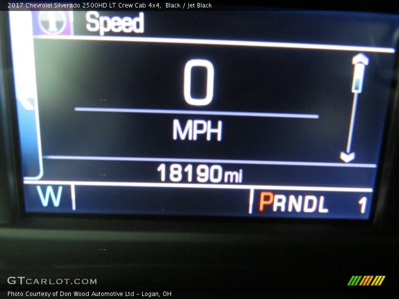 Black / Jet Black 2017 Chevrolet Silverado 2500HD LT Crew Cab 4x4