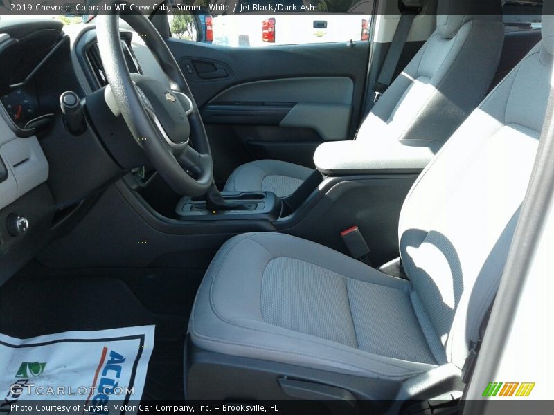 Summit White / Jet Black/Dark Ash 2019 Chevrolet Colorado WT Crew Cab