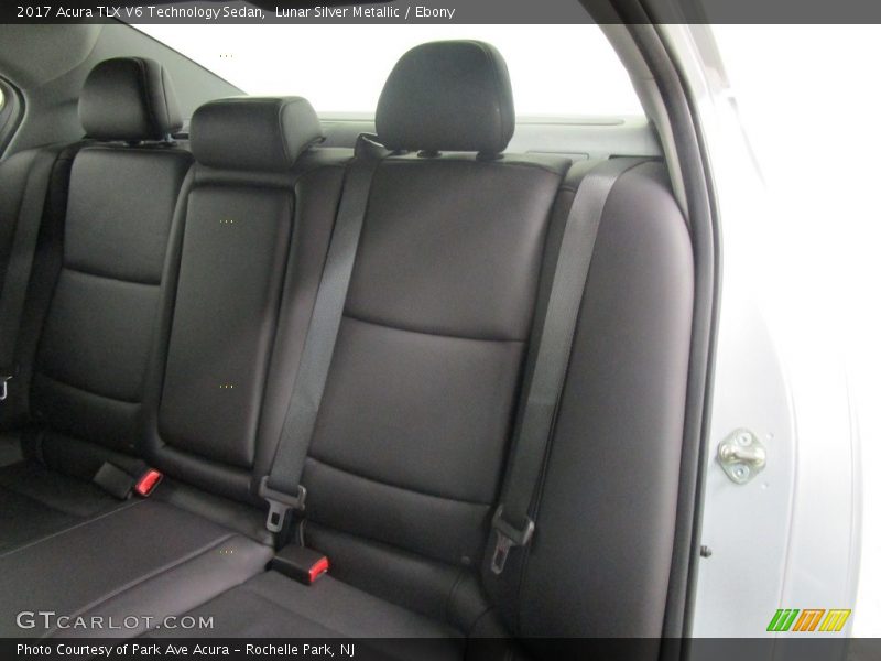 Lunar Silver Metallic / Ebony 2017 Acura TLX V6 Technology Sedan