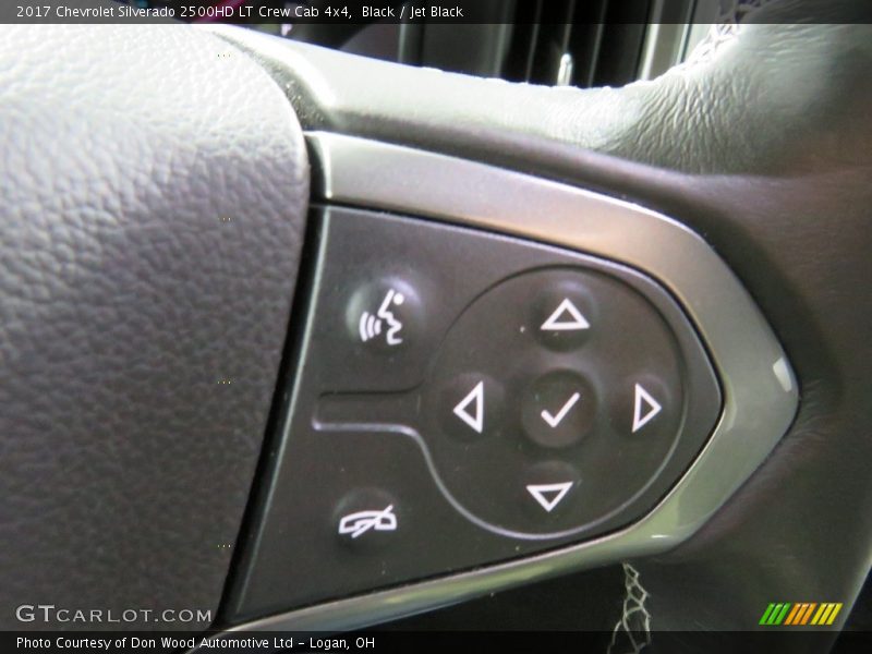 Black / Jet Black 2017 Chevrolet Silverado 2500HD LT Crew Cab 4x4