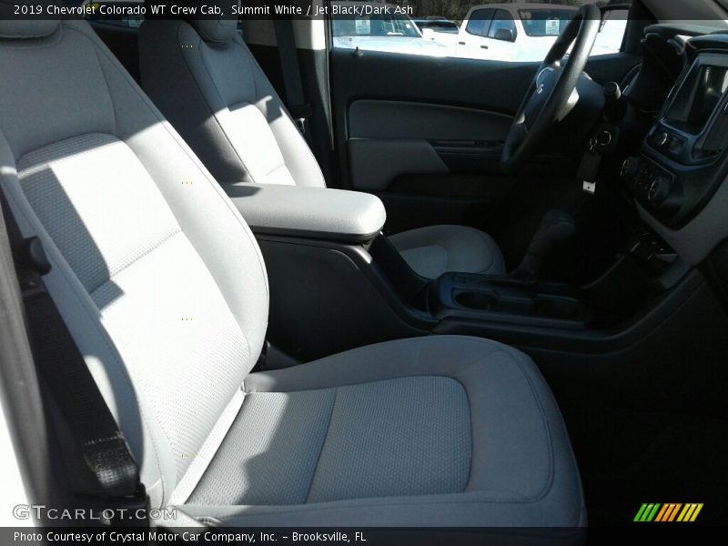 Summit White / Jet Black/Dark Ash 2019 Chevrolet Colorado WT Crew Cab