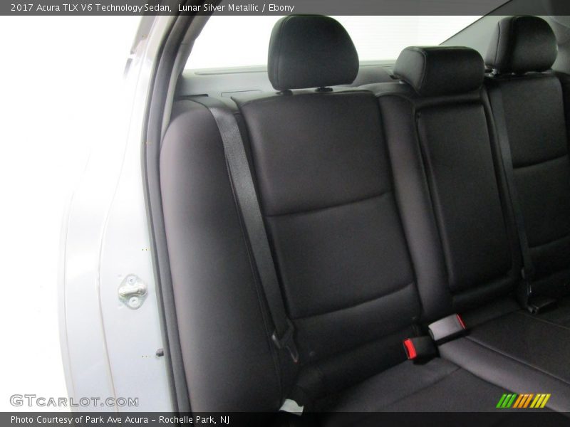 Lunar Silver Metallic / Ebony 2017 Acura TLX V6 Technology Sedan
