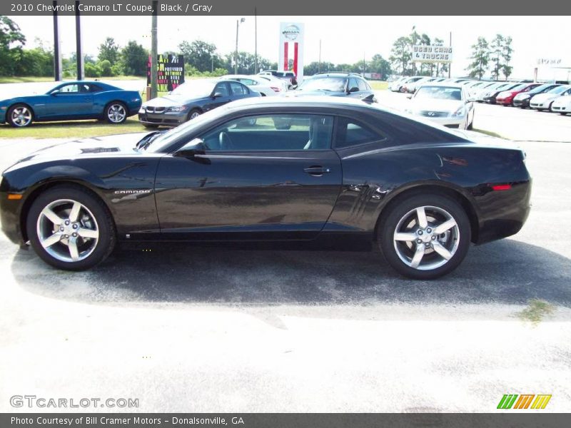 Black / Gray 2010 Chevrolet Camaro LT Coupe