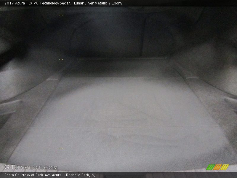 Lunar Silver Metallic / Ebony 2017 Acura TLX V6 Technology Sedan