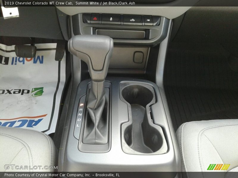Summit White / Jet Black/Dark Ash 2019 Chevrolet Colorado WT Crew Cab