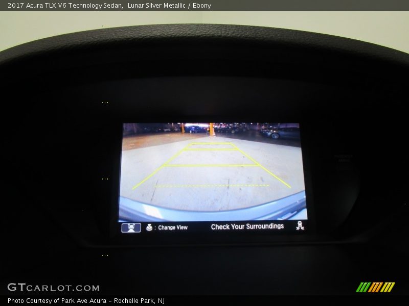 Lunar Silver Metallic / Ebony 2017 Acura TLX V6 Technology Sedan