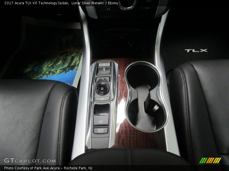 Lunar Silver Metallic / Ebony 2017 Acura TLX V6 Technology Sedan