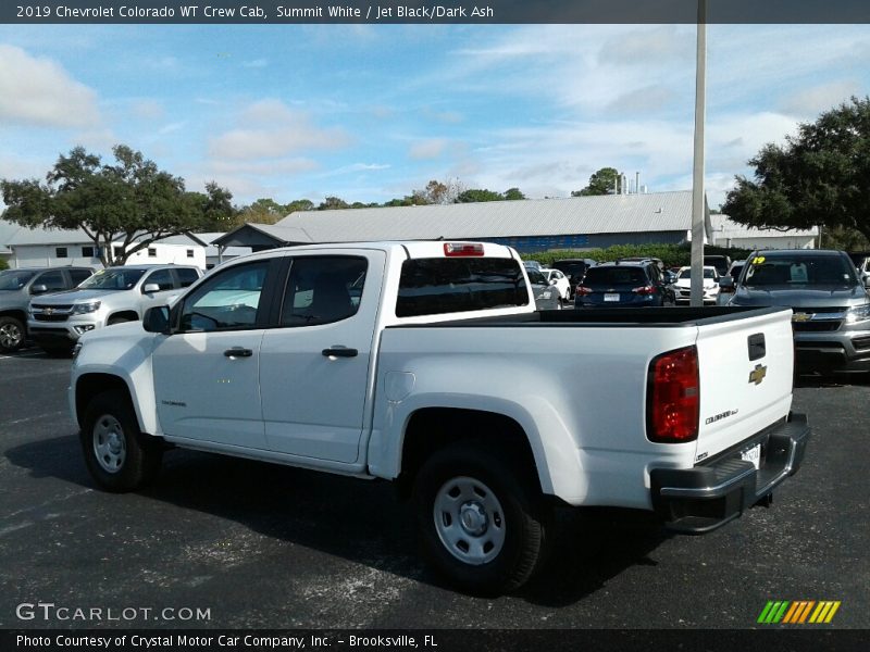 Summit White / Jet Black/Dark Ash 2019 Chevrolet Colorado WT Crew Cab