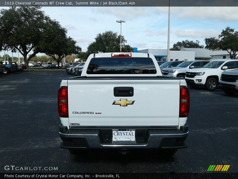 Summit White / Jet Black/Dark Ash 2019 Chevrolet Colorado WT Crew Cab