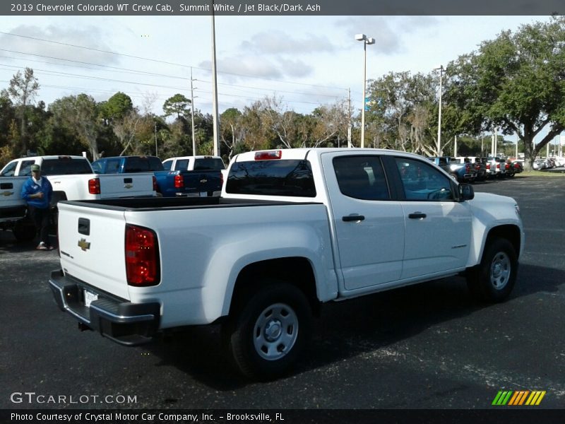 Summit White / Jet Black/Dark Ash 2019 Chevrolet Colorado WT Crew Cab