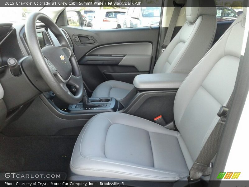 Summit White / Jet Black/Dark Ash 2019 Chevrolet Colorado WT Crew Cab