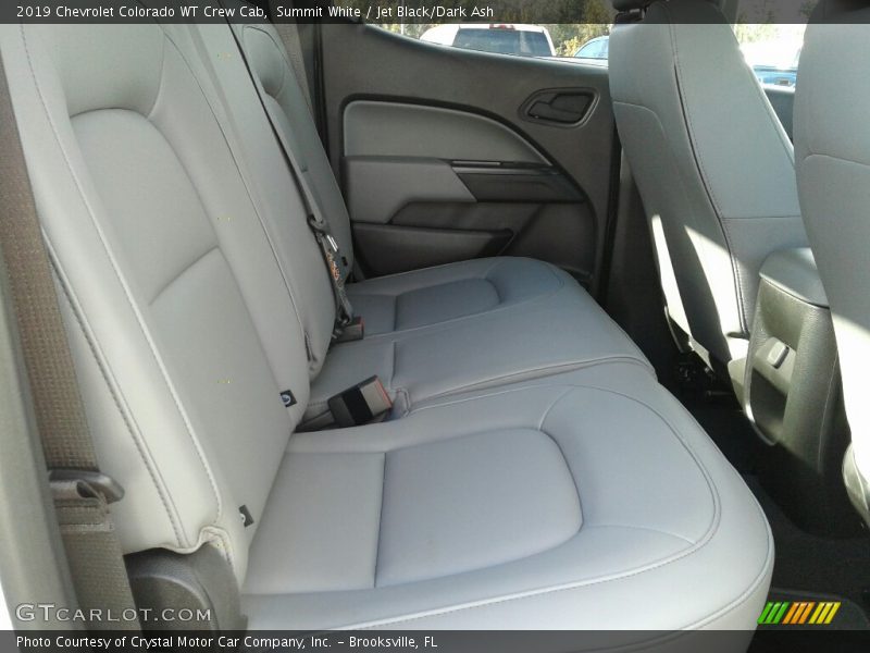 Summit White / Jet Black/Dark Ash 2019 Chevrolet Colorado WT Crew Cab
