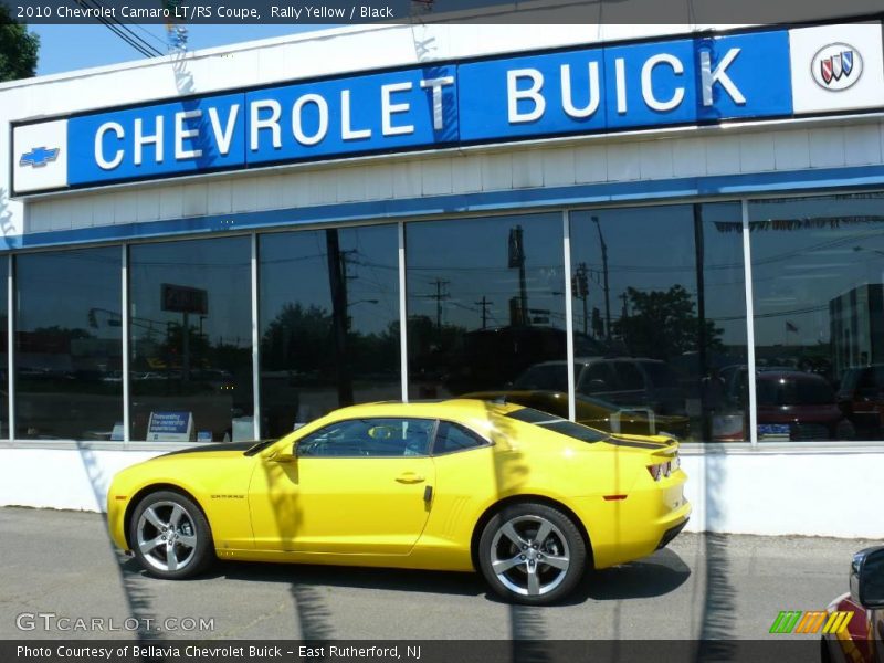 Rally Yellow / Black 2010 Chevrolet Camaro LT/RS Coupe