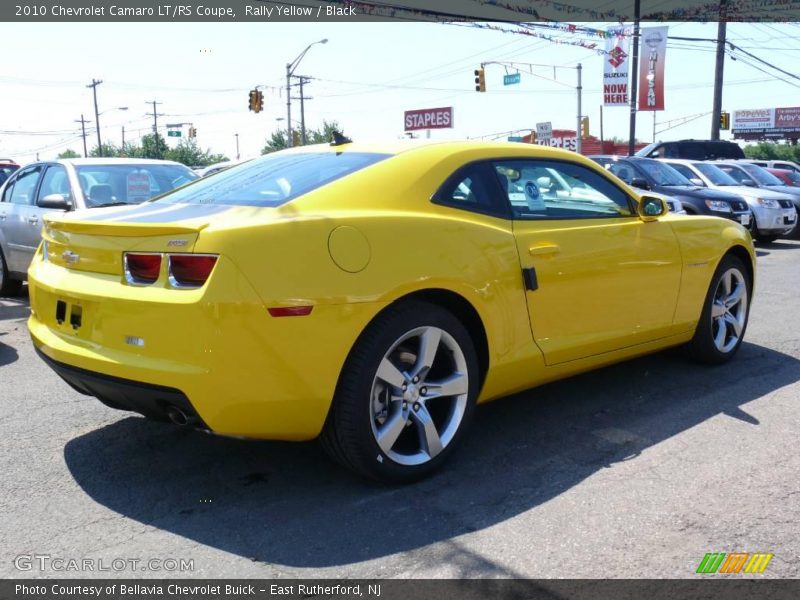 Rally Yellow / Black 2010 Chevrolet Camaro LT/RS Coupe