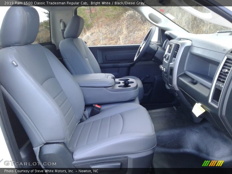 Bright White / Black/Diesel Gray 2019 Ram 1500 Classic Tradesman Regular Cab
