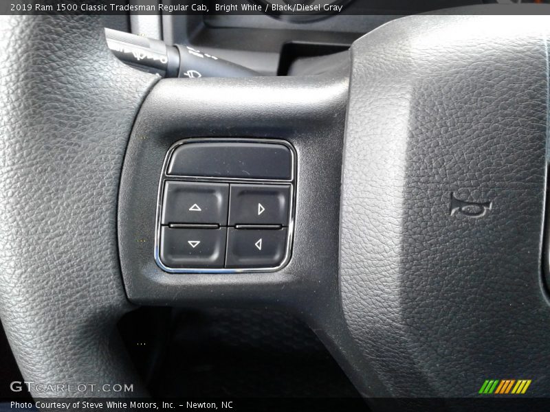 Bright White / Black/Diesel Gray 2019 Ram 1500 Classic Tradesman Regular Cab