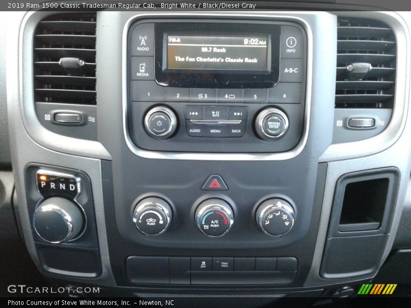Bright White / Black/Diesel Gray 2019 Ram 1500 Classic Tradesman Regular Cab