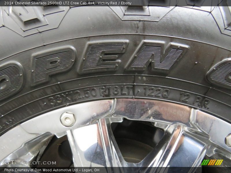 Victory Red / Ebony 2014 Chevrolet Silverado 2500HD LTZ Crew Cab 4x4