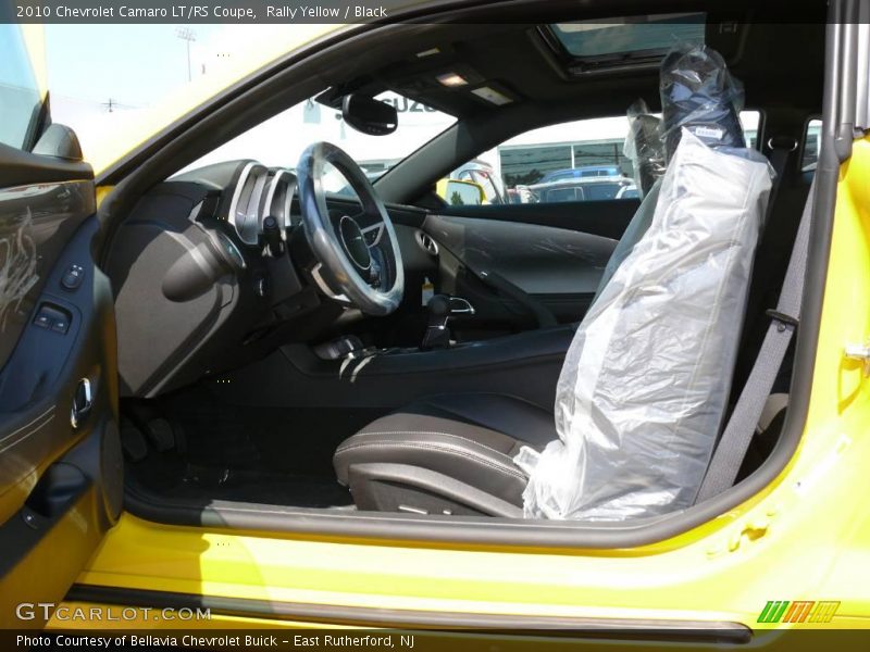 Rally Yellow / Black 2010 Chevrolet Camaro LT/RS Coupe