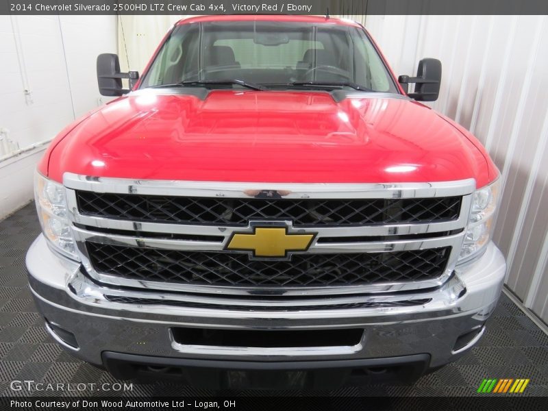 Victory Red / Ebony 2014 Chevrolet Silverado 2500HD LTZ Crew Cab 4x4