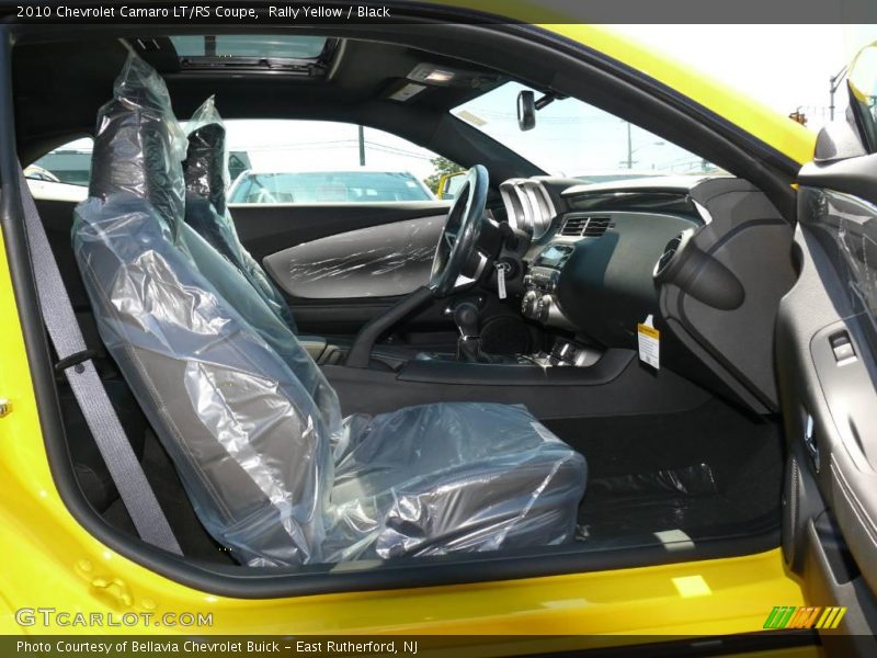 Rally Yellow / Black 2010 Chevrolet Camaro LT/RS Coupe