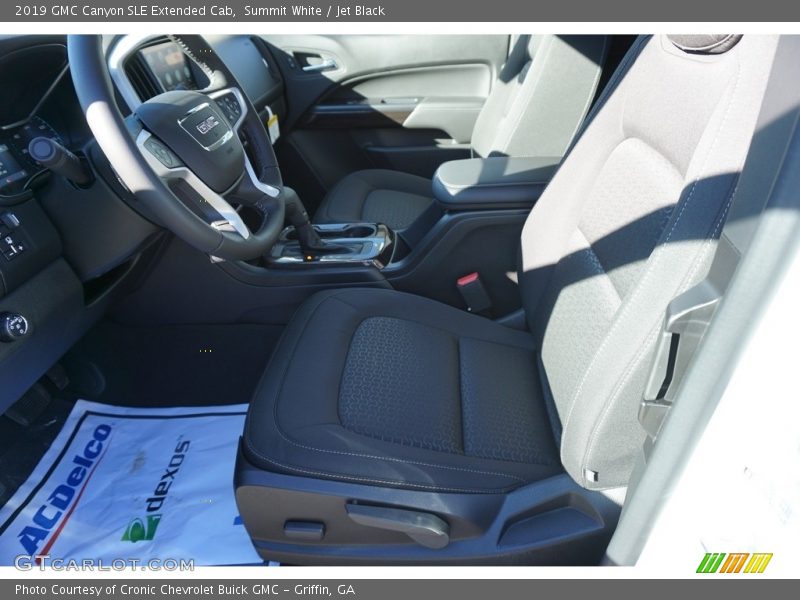 Summit White / Jet Black 2019 GMC Canyon SLE Extended Cab