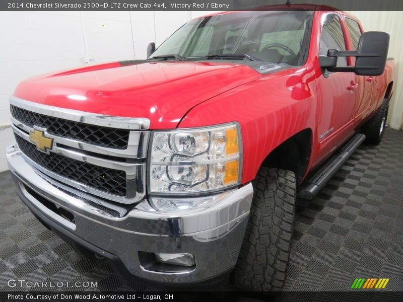 Victory Red / Ebony 2014 Chevrolet Silverado 2500HD LTZ Crew Cab 4x4