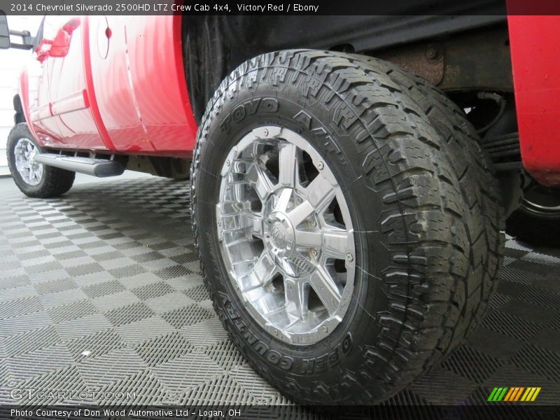 Victory Red / Ebony 2014 Chevrolet Silverado 2500HD LTZ Crew Cab 4x4