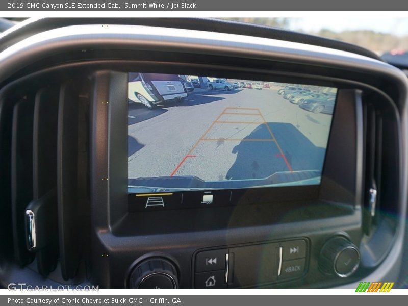 Summit White / Jet Black 2019 GMC Canyon SLE Extended Cab