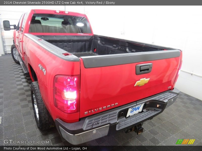 Victory Red / Ebony 2014 Chevrolet Silverado 2500HD LTZ Crew Cab 4x4